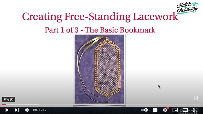 Creating Lacework with Motifs