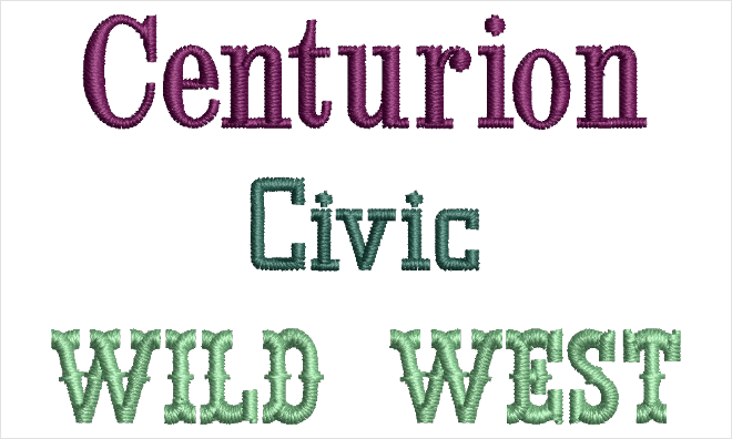 Font Pack #24 - Classic Bold